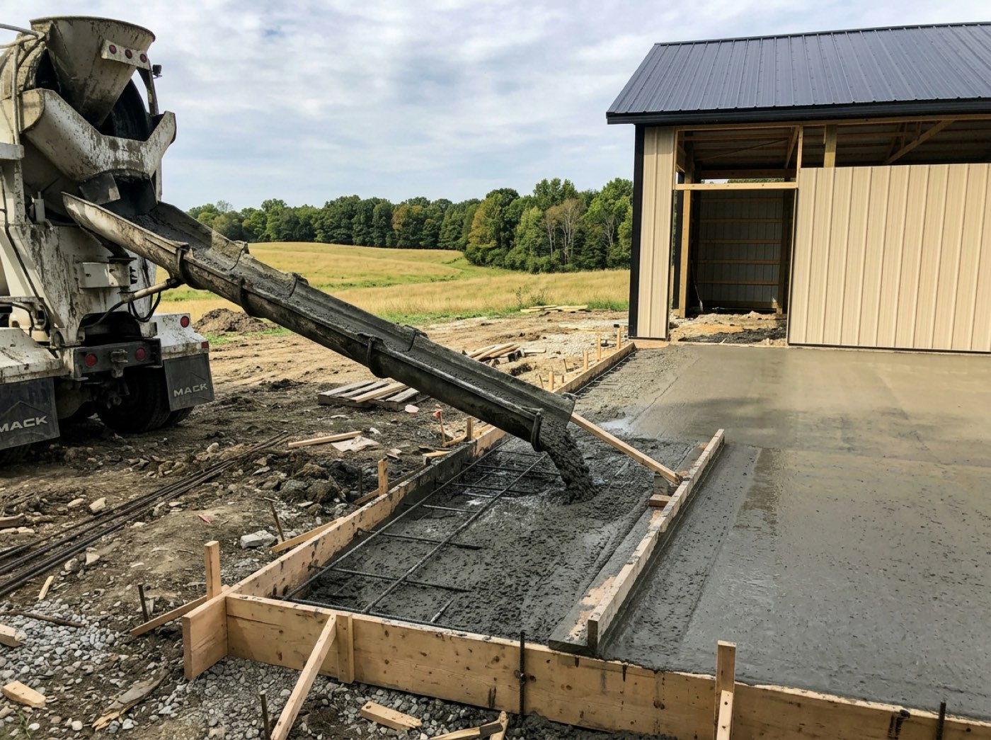 Concrete Poured