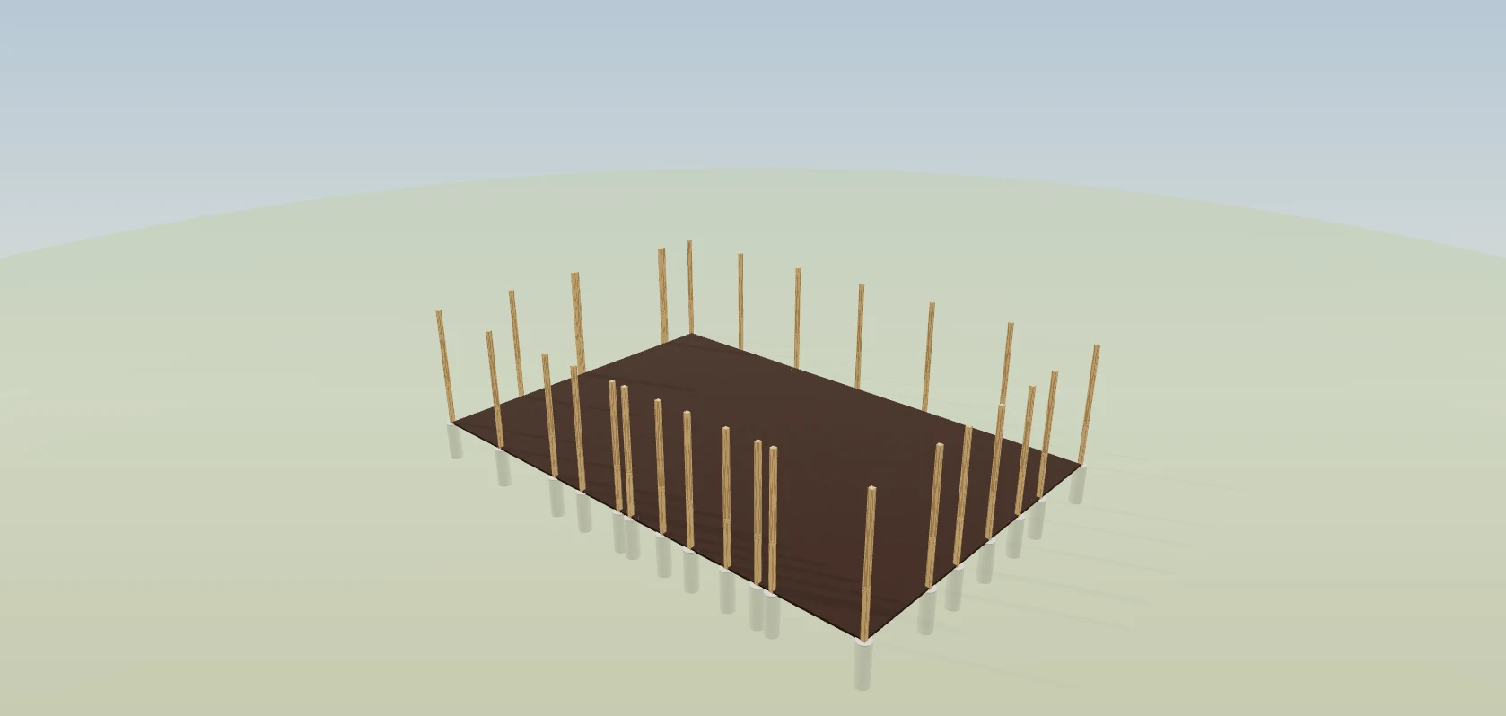 The foundation layer in the 3D designer